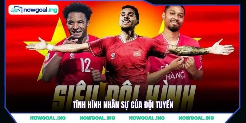 Tình hình nhân sự của đội tuyển